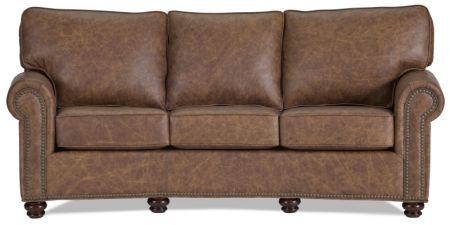 950 Leather Conversation Sofa